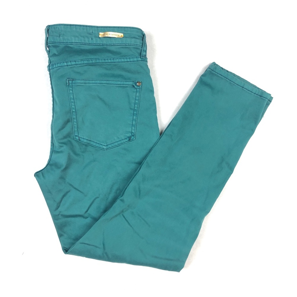Pilcro and the Letterpress Womens Green Stet Jeans